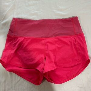 lululemon athletica Women's Pink Shorts